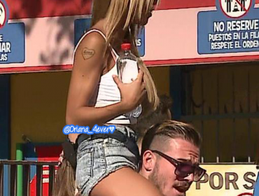 Amor a Prueba: Tony y Oriana fueron sorprendidos en Fantasilandia