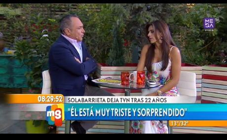 Ivette Vergara habla de la salida de Solabarrieta de TVN: "Me da pena verlo triste"