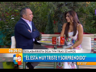 Ivette Vergara habla de la salida de Solabarrieta de TVN: "Me da pena verlo triste"