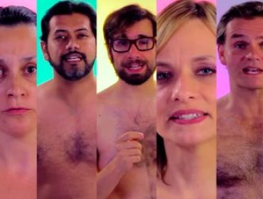 Campaña contra el cáncer desnudó a famosos nacionales