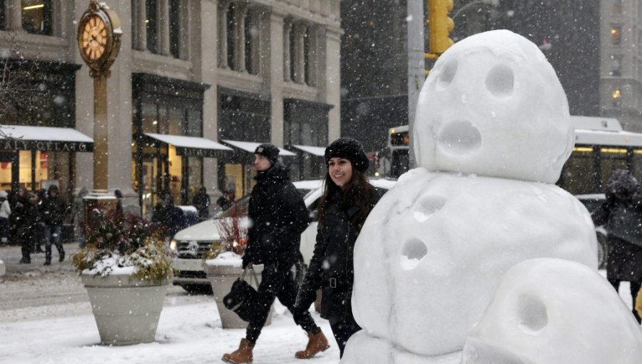 La primavera llega con nuevo temporal de nieve al noreste de Estados Unidos