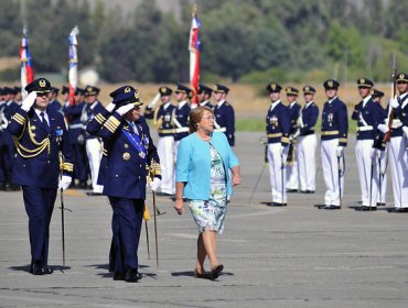 Presidenta Bachelet asiste a conmemoración del aniversario No. 85 de la Fuerza Aérea de Chile