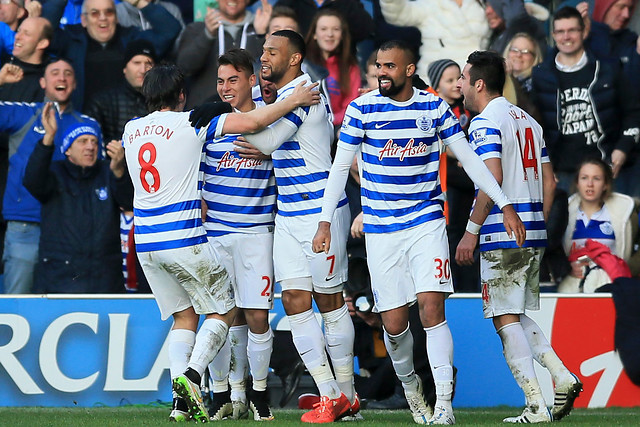 QPR no levanta: cae ante Everton pese a gol de Eduardo Vargas