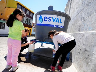 MOP llamó a sanitarias de Valparaíso e Ilapel a iniciar obras de emergencia para asegurar suministro de agua potable