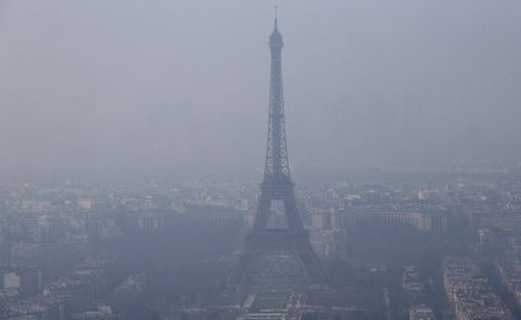 París aplicará por tercera vez circulación alterna este lunes por la contaminación ambiental