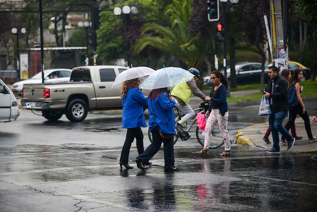 Pronostican lluvias para este martes en la Región Metropolitana