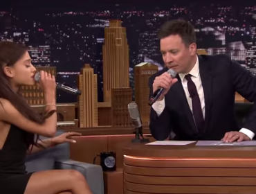 Video: Ariana Grande sorprendió con su imitación de Celine Dion