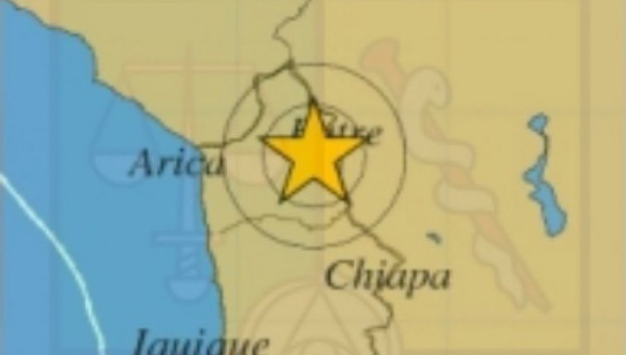 Sismo de 6.3 grados sacudió la mañana de este lunes al norte del país