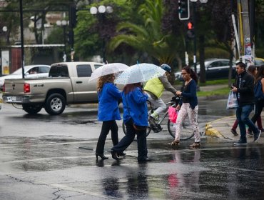 Pronostican lluvias para este martes en la Región Metropolitana