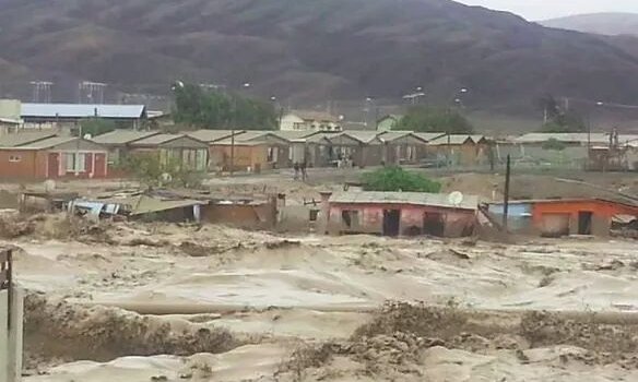 Río arrasó con pueblo cercano a la comuna de Chañaral