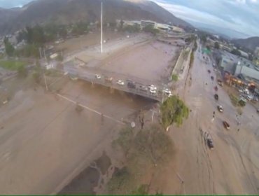 Videos: Las impactantes imágenes que muestran desborde del río Copiapó