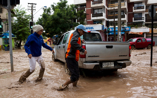 Meteorología criticó a Onemi: Enviamos un aviso el sábado y domingo reportando estas precipitaciones