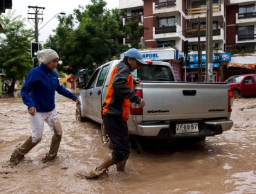 Meteorología criticó a Onemi: Enviamos un aviso el sábado y domingo reportando estas precipitaciones