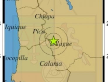 Sismo de 4,0 Richter se registra en Calama