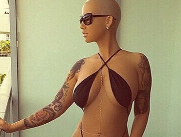 Amber Rose compartió un sensual desnudo en su instagram