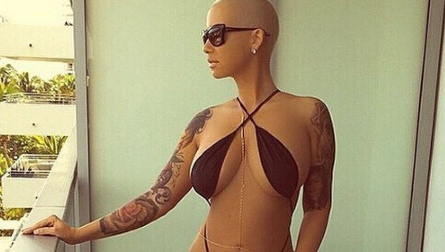 Amber Rose compartió un sensual desnudo en su instagram