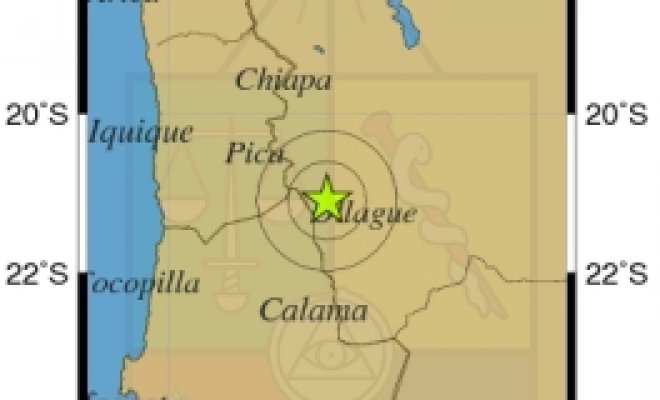 Sismo de 4,0 Richter se registra en Calama