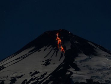 Sernageomin mantiene la alerta naranja por erupciones en el volcán Villarrica