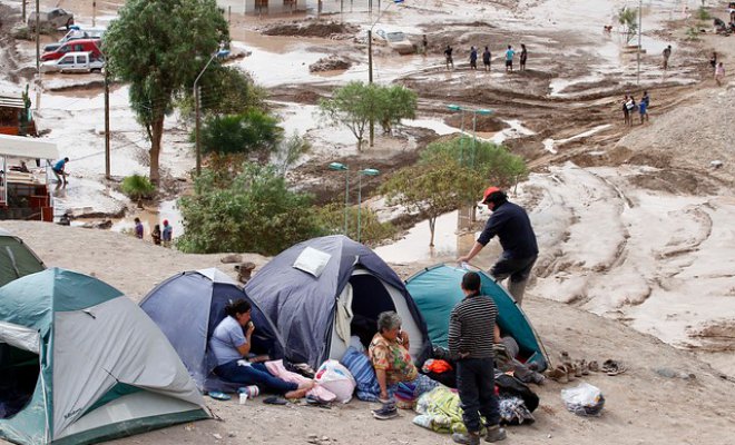 Onemi detalla situación en regiones afectadas por emergencia en la zona norte de Chile
