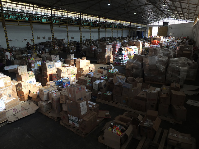 Chañaral ha recibido unas 80 toneladas de alimentos para ayudar a damnificados de aluvión