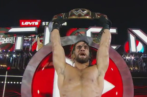 Videos: Seth Rollins dio la sorpresa al coronarse campeón de la WWE en Wrestlemania 31