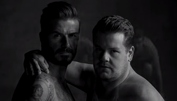 David Beckham realizó parodia de sus comerciales