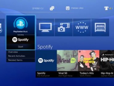 Ps3 y Ps4 ya cuentan con PlayStation Music de Spotify