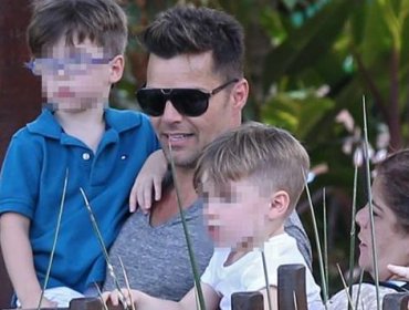 Ricky Martin permite a sus gemelos acostarse tarde para acudir a sus conciertos