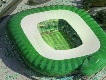 (FOTOS) Mira el extraño estadio con forma de cocodrilo en Turquía