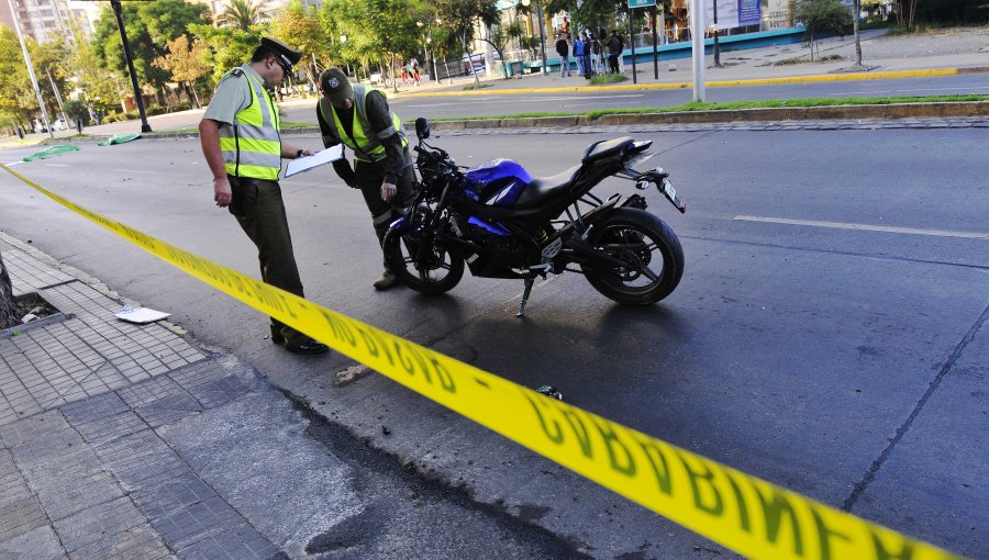 Dos jóvenes mueren en accidente de tránsito ocurrido en Ñuñoa