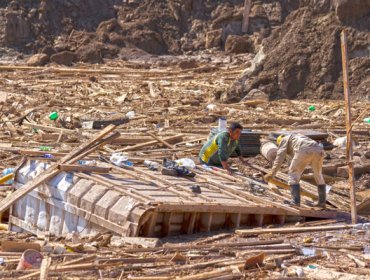 Último informe de Onemi arroja 25 fallecidos y 101 desaparecidos