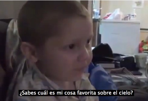 Video: Antes de su muerte, niño de cuatro años cuenta cómo es el cielo