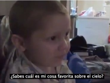 Video: Antes de su muerte, niño de cuatro años cuenta cómo es el cielo