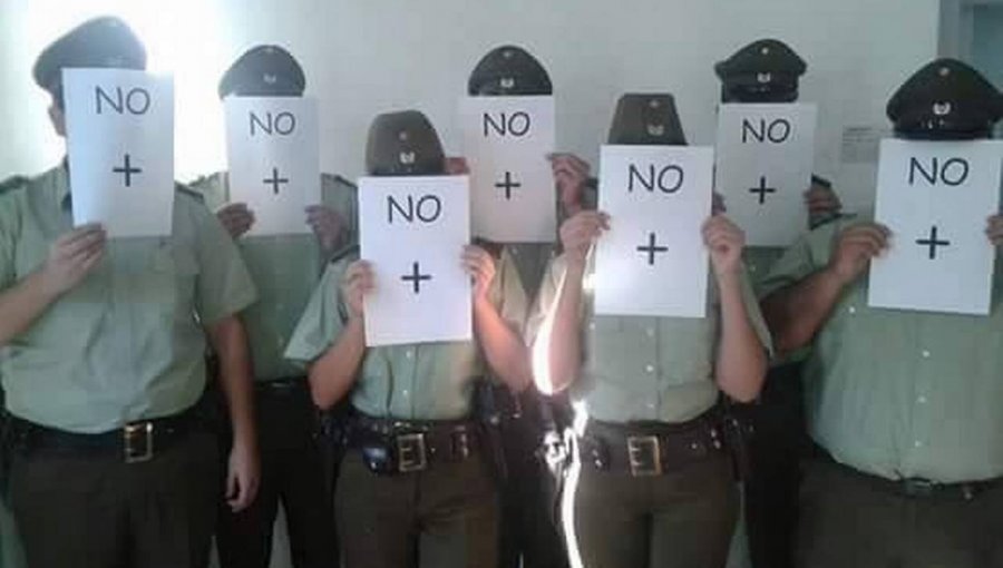 Llamativa campaña pide no más asesinatos de carabineros