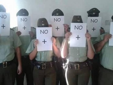 Llamativa campaña pide no más asesinatos de carabineros