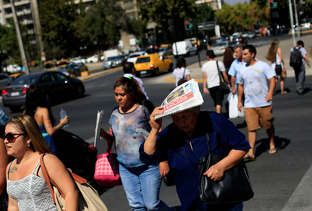 Alerta por ola de calor que afectará a zona central de país