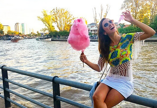 Mira las fotos de Jhendelyn Núñez en Buenos Aires