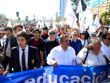 Sin incidentes terminó la segunda marcha del año por la Educación