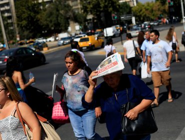 Alerta por ola de calor que afectará a zona central de país