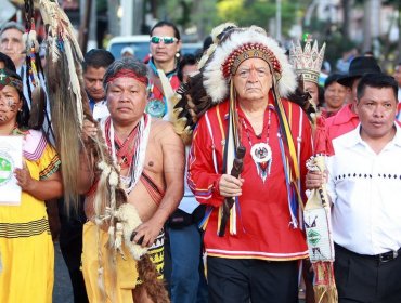 Pueblos originarios exigen en Cumbre de Panamá el respeto de derechos