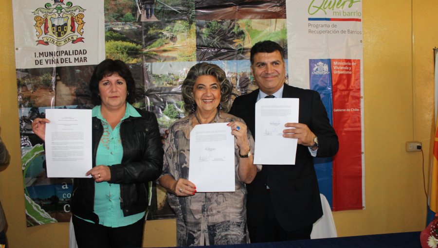 Minvu y municipio sellan acuerdo para recuperar espacios públicos en Viña del Mar