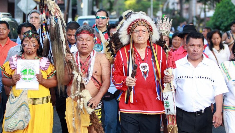 Pueblos originarios exigen en Cumbre de Panamá el respeto de derechos