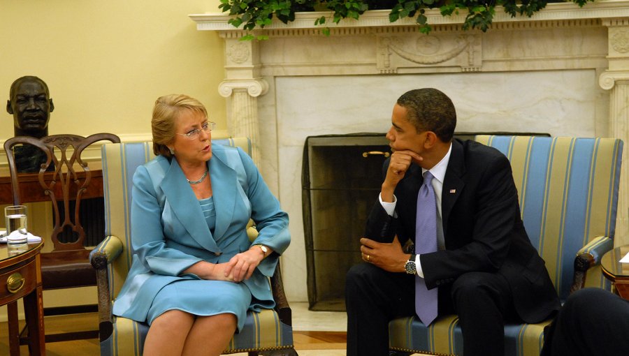 Barack Obama respalda a presidenta Michelle Bachelet