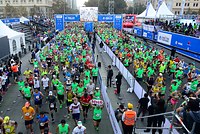 Keniata Lobuwan y peruana Melchor ganaron 42K de la Maratón de Santiago