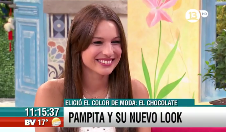 Así luce la guapa Pampita a cinco meses de dar a luz