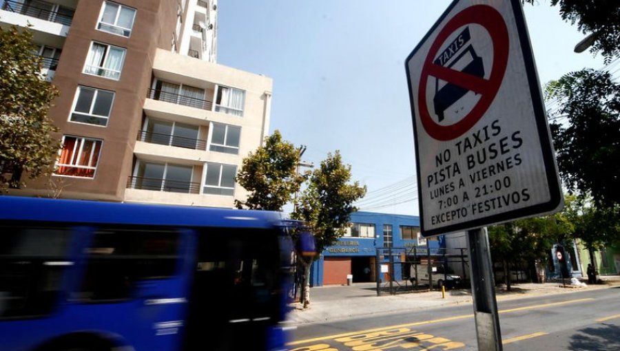 Inician marcha blanca del sistema “pistas sólo bus” en Américo Vespucio oriente