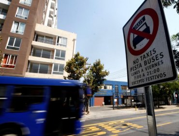 Inician marcha blanca del sistema “pistas sólo bus” en Américo Vespucio oriente