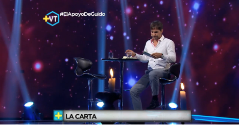 Guido Vecchiola llora en pantalla por carta de Fran García-Huidobro