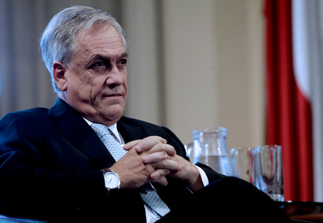 Ex presidente Piñera resolvería en marzo de 2016 si repostula a La Moneda