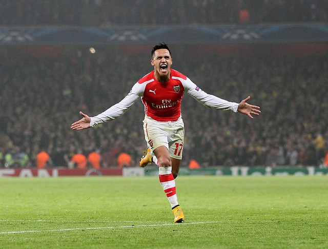 Alexis Sánchez fue nominado a mejor jugador de la Premier League 2014-2015